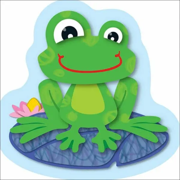 Cut-Outs - Mini - 2-sided - FUNky Frogs - 36pcs