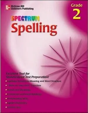 Spectrum Spelling - Grade 2 - Sample stock clearance Sale!