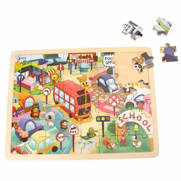 Classic-World-Animal-City-Jigsaw-Puzzle