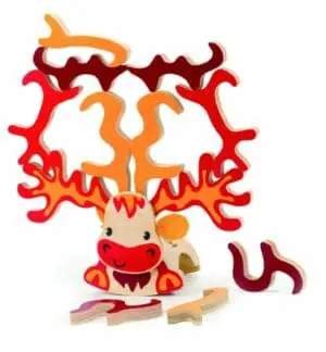 Balancing & Stacking Game - Bamboo - Super-Moose