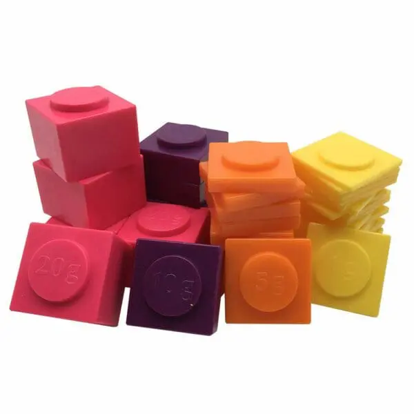 Masses/Weights - Plastic Stacking - 40pcs - EDX Education