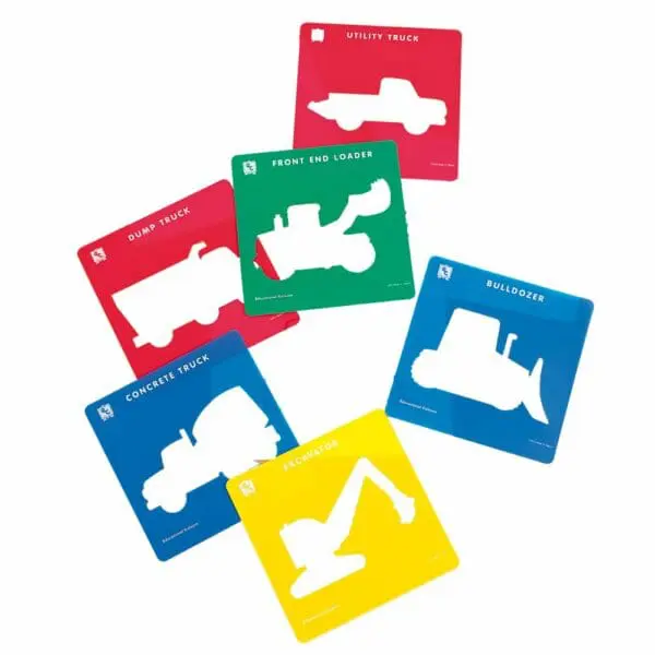 Stencils - Construction - 6pcs - EDX Education