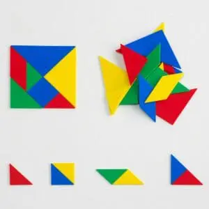 Tangrams - Soft Plastic 28 Piece 2mm - EDX Education