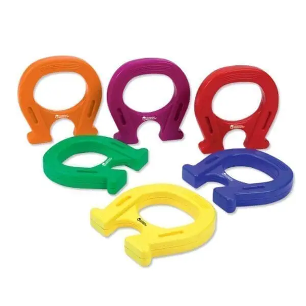 Horseshoe-Shaped Magnets - Primary Science - Set of 6