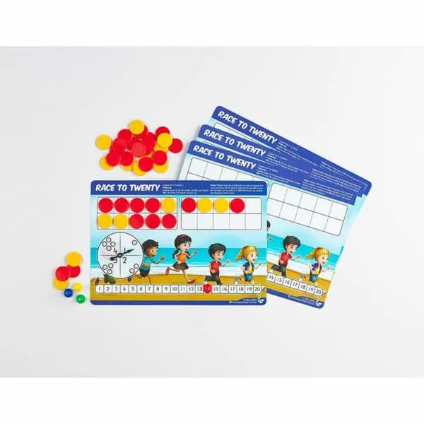 Race To Twenty - Patterning & Addition Game