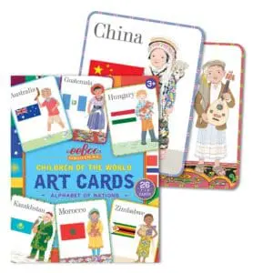 Children of the World Art Cards - eeBoo