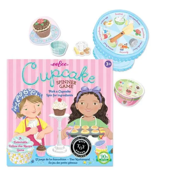 Cupcake Spinner Game - eeBoo