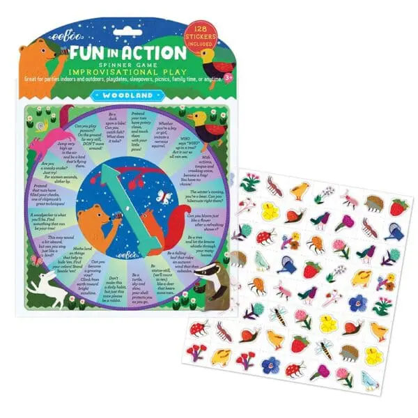eeBoo Woodland Fun In Action Spinner Game