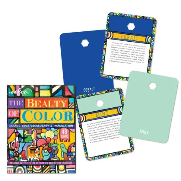 Flash Cards - Beauty of Colour - eeBoo