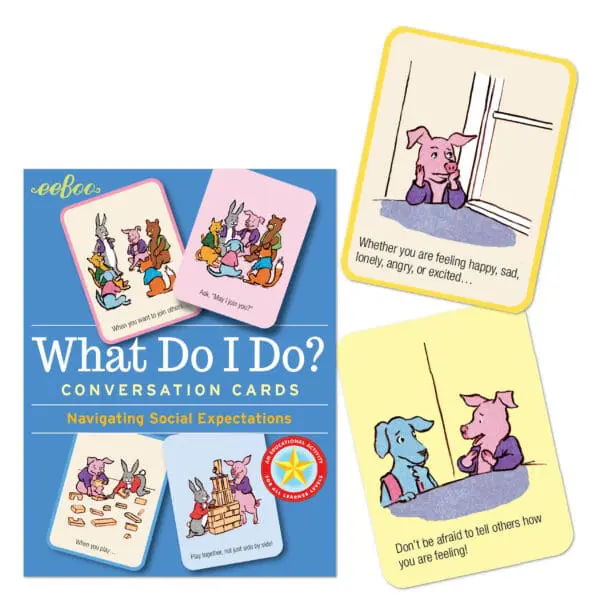 Flash Cards - Educational - What Do I Do? - eeBoo