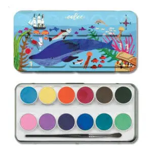 eeBoo In The Sea 12 Watercolours