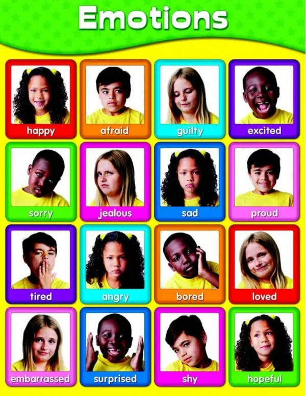 Emotions - Wall Chart - +/-43x56cm