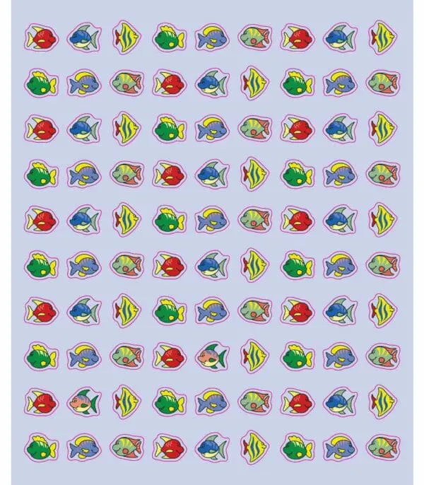 Fish Seals Stickers - 810PCS - Carson Dellosa