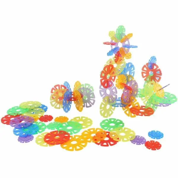 Translucent Linking Discs - Large & Small - 640pc in Polybag