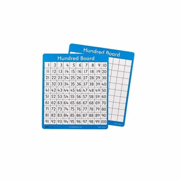 Hundred Board - 30pcs - Number Charts -16cm x 14cm