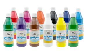 Paint - Paint for Kids - Washable 500ml - Various Colors Jar Melo