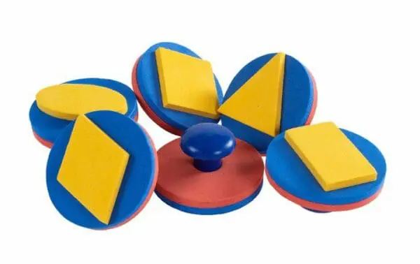 Stamps - Shapes Knob - Pack of 6
