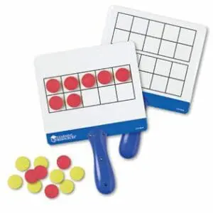 Ten Frame - Giant Magnetic - Ten Frame Answer Boards - Learning Resources