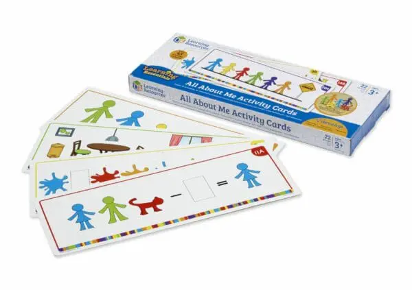 All About Me Family Counters Cards - Learning Resources - Image 2