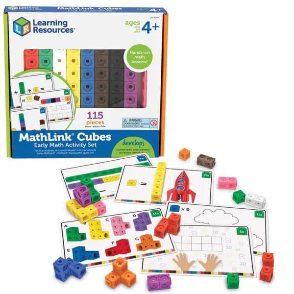 MathLink Cubes Early Math - Activity Set - Learning Resources
