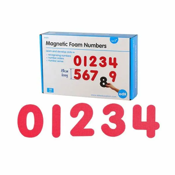Magnetic Foam Numbers 0-9