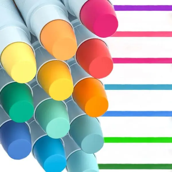 Crayons - 12 Colours Silky - Mideer