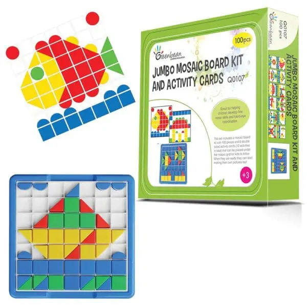 Mosaic Jumbo Grid Board Set 82pcs