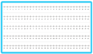 Number Line - 1- 150 - Maths