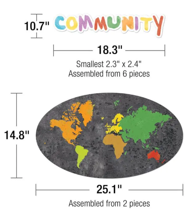 Our Strength Is Our Diversity - Bulletin Board Set - 22pc - Image 5