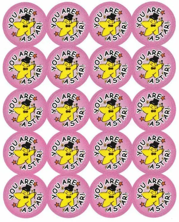 You Are A Star Stickers - 60pcs
