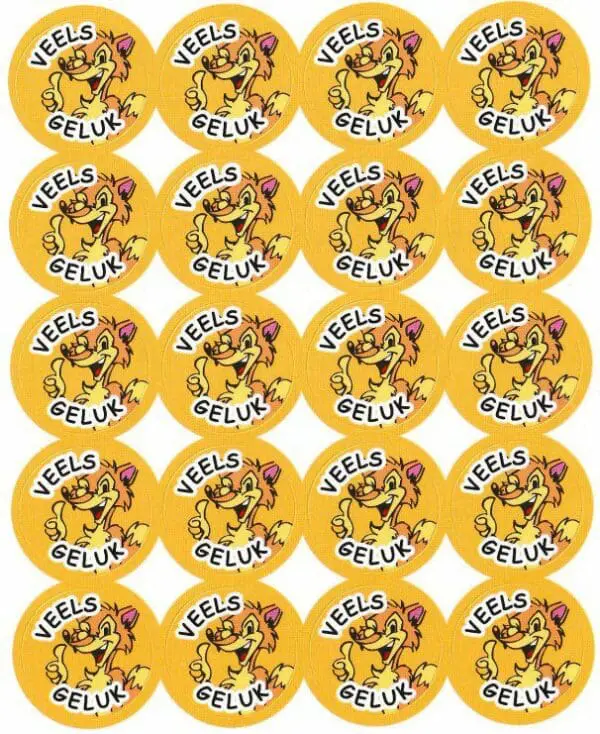 Veels Geluk Plakkers - 60pcs