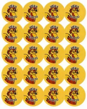 Very Good Fox Stickers - 60pcs