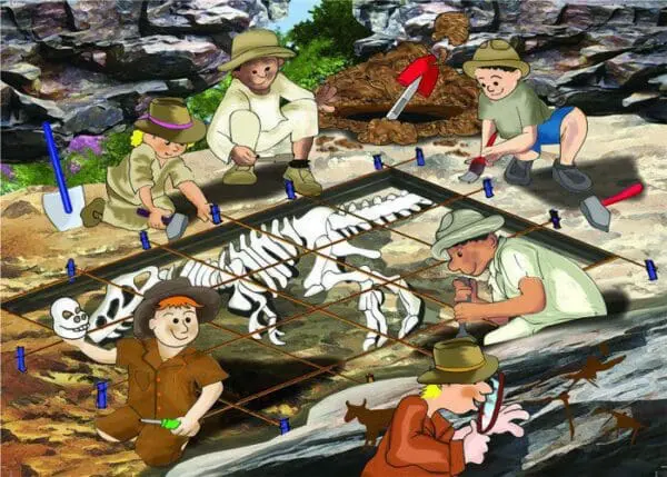 Wood Puzzle - Geology - 36pcs