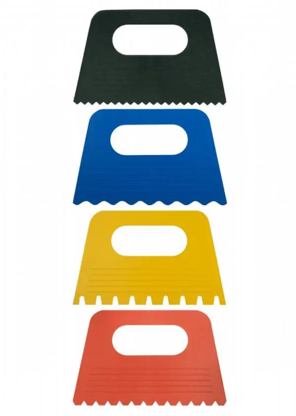 Paint Scraper - Plastic Set - 4pcs