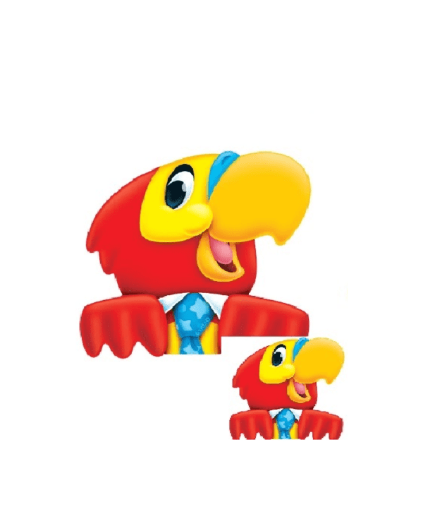 Accents - Cut-Outs - Parrot - Playtime Pals + Mini - Parrot