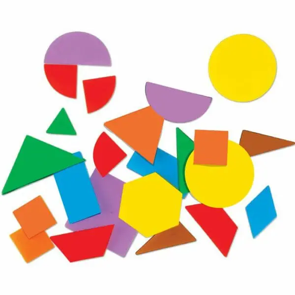 Play Shapes 144pcs in Jar - 8 shapes - 2 sizes