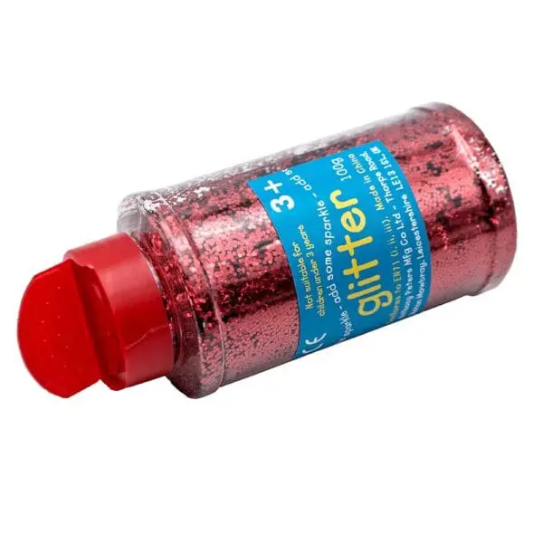 Red Glitter - 100g - Anthony Peters