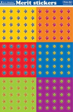 Mini Stars Merit Stickers - Themed Packs - 750PCS