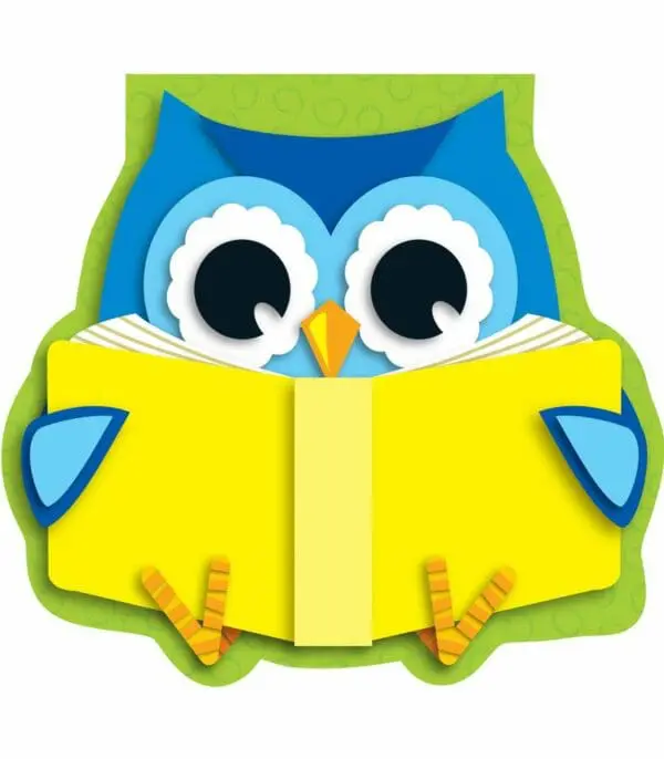 Reading Owl - Notepad - Reading Owl - 50 sheets