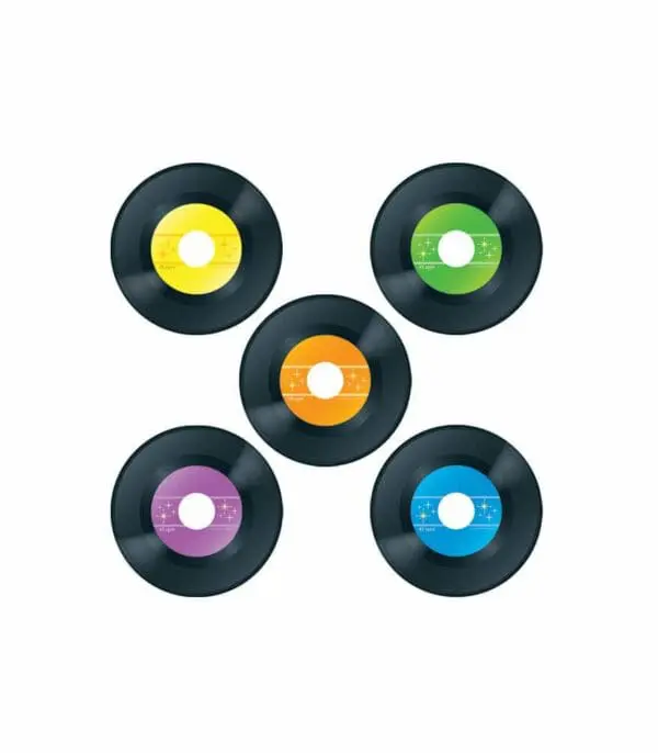 Cut-Outs Records - 45pcs