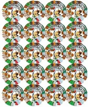 Wonderful Dog Themed Stickers - 60pcs