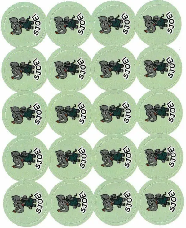 Sjoe! Olifant Plakkers - 60pcs