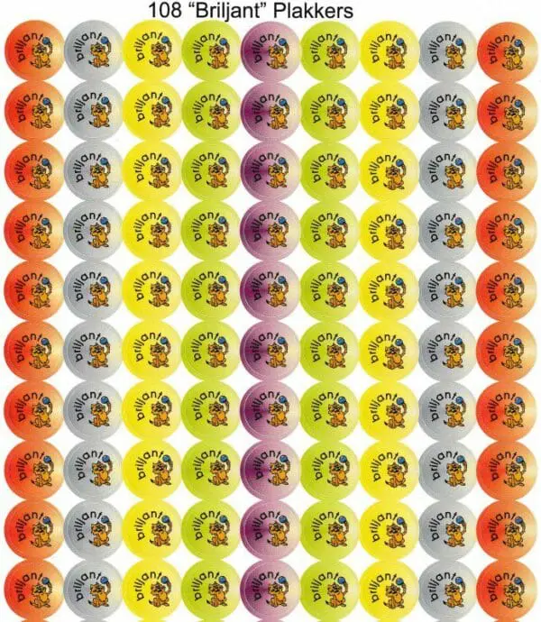 Briljant Afrikaans Stickers - 108pcs