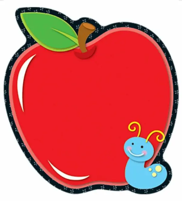 Notepad - Apple - 50 Sheets - Carson Dellosa