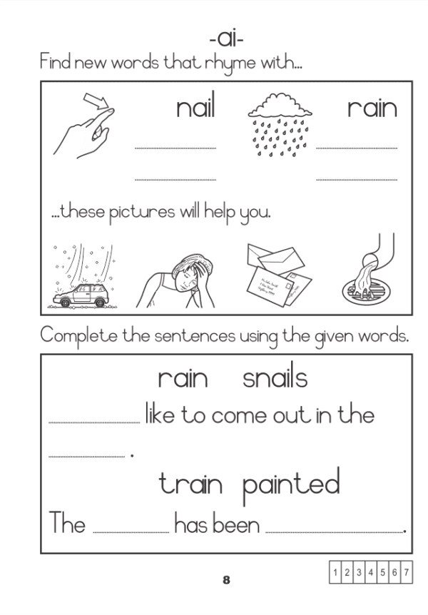 Workbook - 4 - Simply Phonics - (Print) - Gr.2 - Image 2