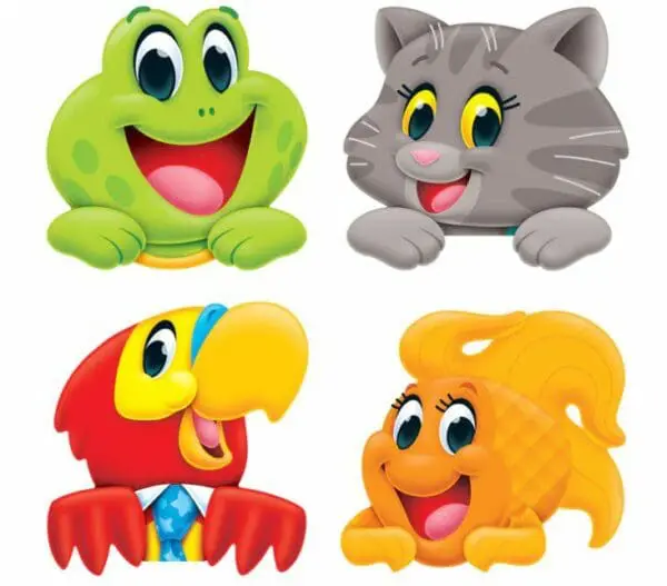 Accents - Cut-Outs - Playtime Pals - Variety Pack