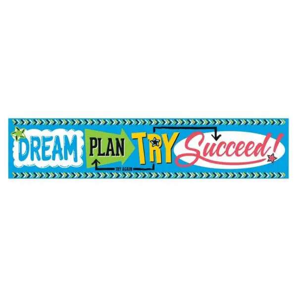 Dream Plan Try Banner - Bold Strokes Quotable Expressions