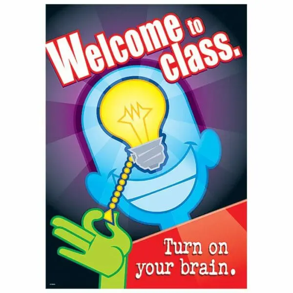 Welcome to class… - Wall Chart - +/-43x56cm