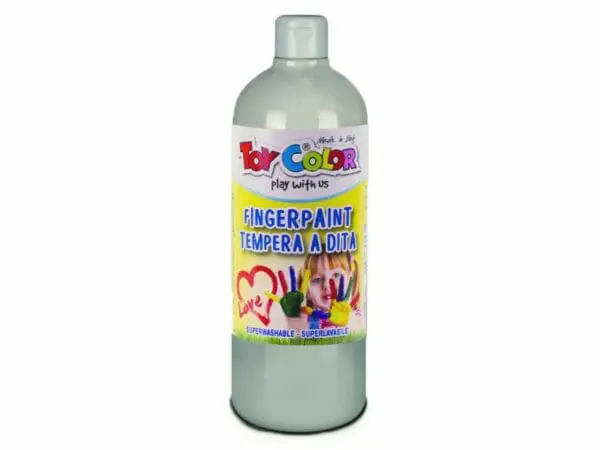 White Ready-Mix Finger Paint - 1000ml