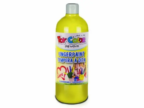 Yellow Ready-Mix Finger Paint - 1000ml